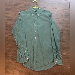Like-New Ralph Lauren striped button down
